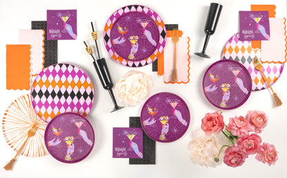 Midnight Spirits Halloween Dessert Plates