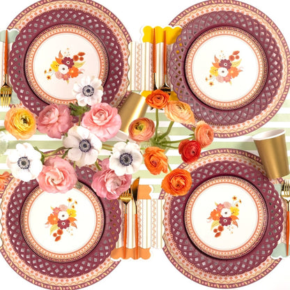 Harvest Floral Cocktail Napkins