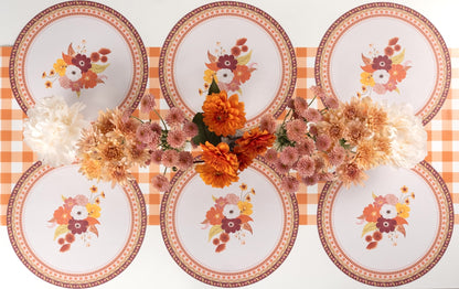 Harvest Floral Round Placemats