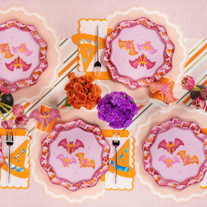 HAL25-AP1- Bats & Bows Accent Stickers