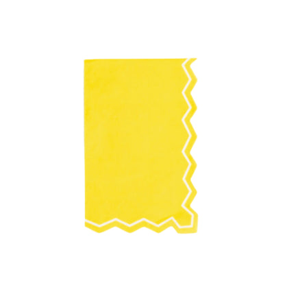 MCL25-GT23-Yellow Celebration Chic Guest Towels