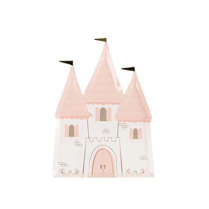 PRN25-DP4-Princess Castle Shaped Plates (PREORDER STARTS SHIPPING  08/15)