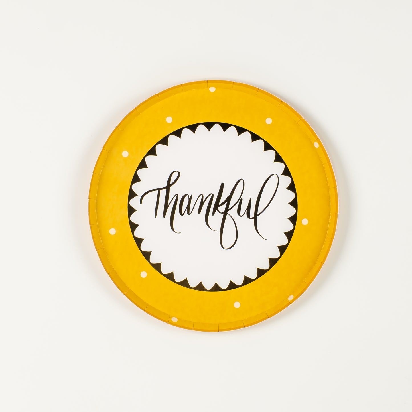 HAR25-DP3- Harvest Thankful Dessert Plates