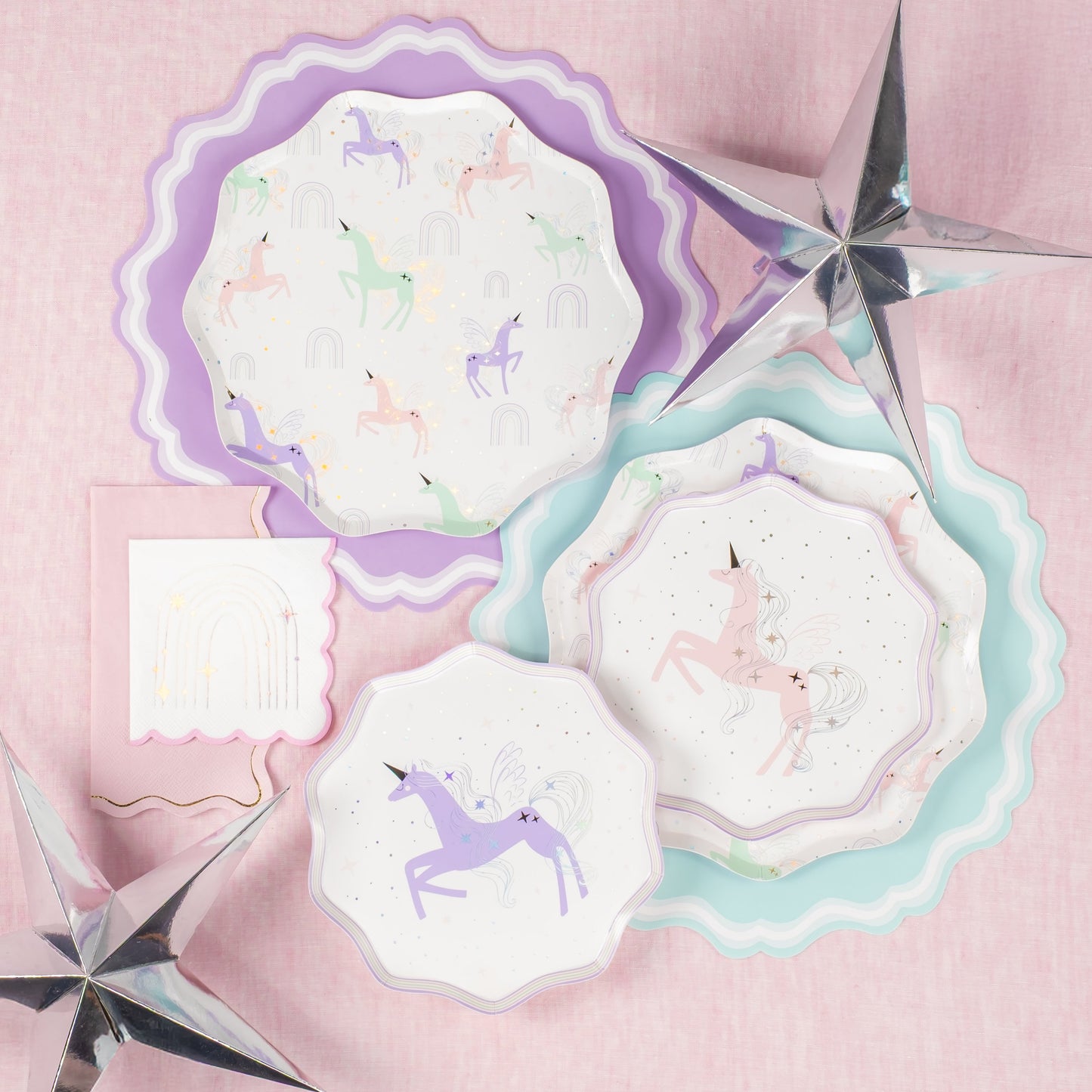 UNI25-DP5- Unicorn Small Plates-(PREORDER STARTS SHIPPING  08/15)