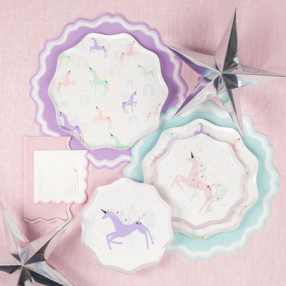 UNI25-DNP1-Unicorn Dinner Plates-(PREORDER STARTS SHIPPING  08/15)