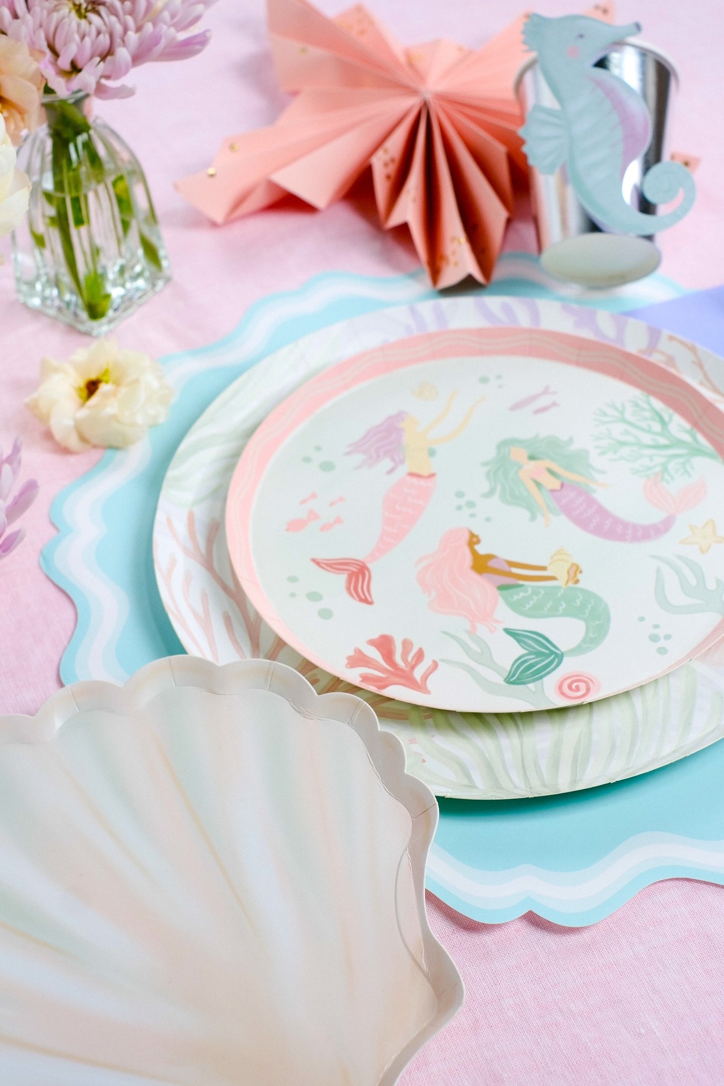 Shell Dessert Plates