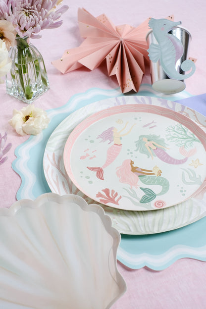 Coral Dinner Plates- Ships January 26th