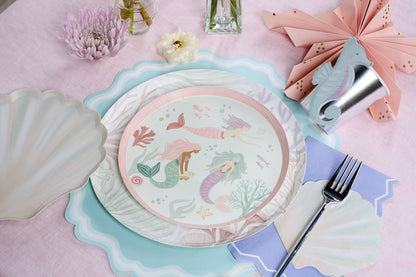 Coral Dinner Plates- Ships January 26th