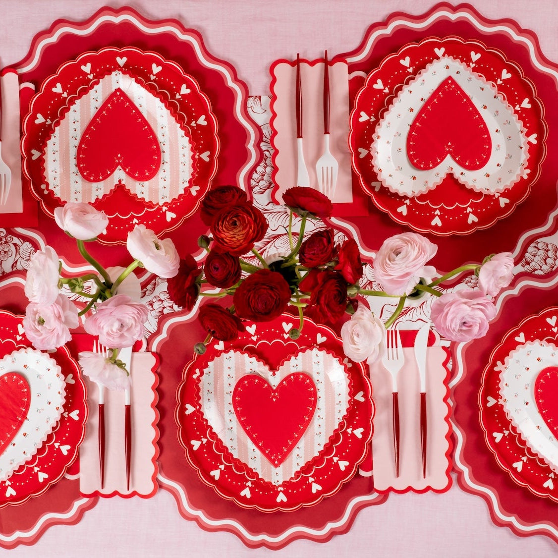 From the Heart Shaped Napkins- Pre Order Shipping Dec 17th