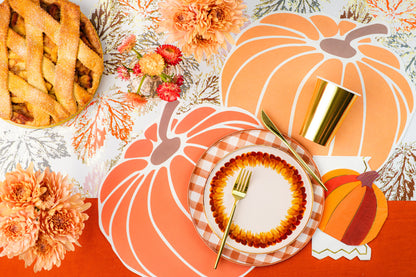 Falling Leaves Paper Table Runner