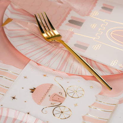 PRN25-DP4-Princess Castle Shaped Plates (PREORDER STARTS SHIPPING  08/15)