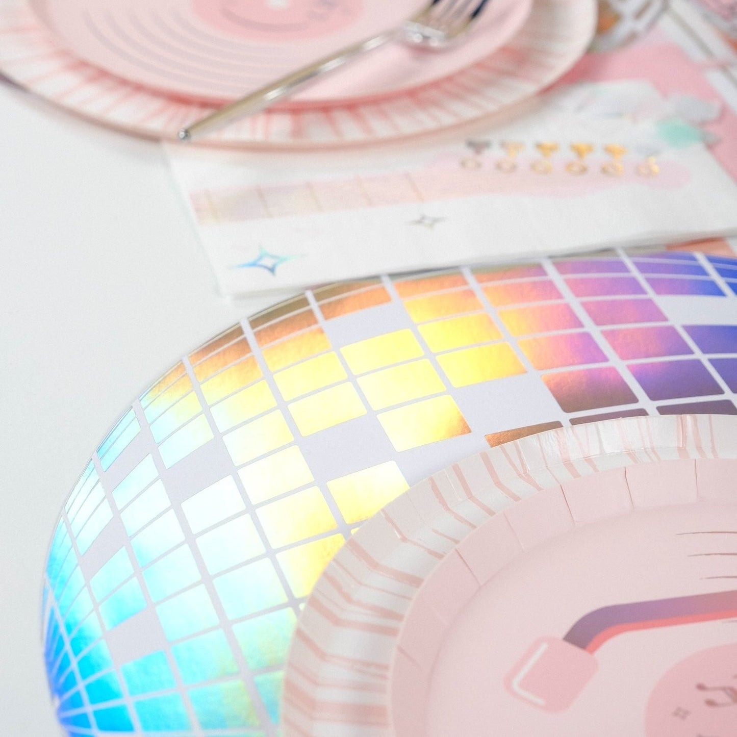 Pop Star Dance Party Disco Ball Placemats