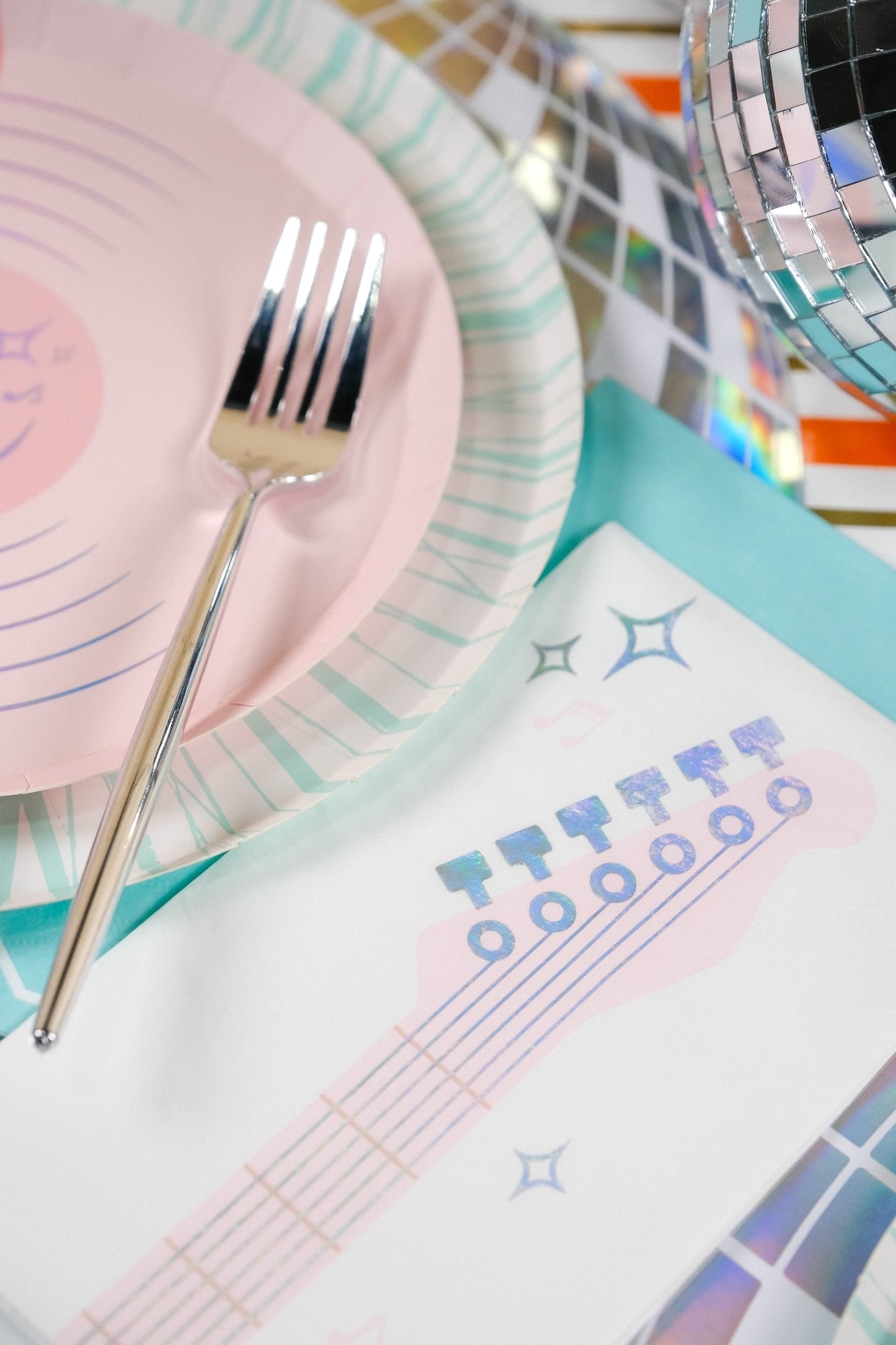 Pop Star Dance Party Guitar Guest Towel