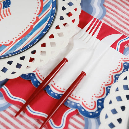 4th of July Patriotic Cocktail Napkin