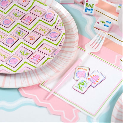 MCL25-GT17- Pink Celebration Chic Guest Towels