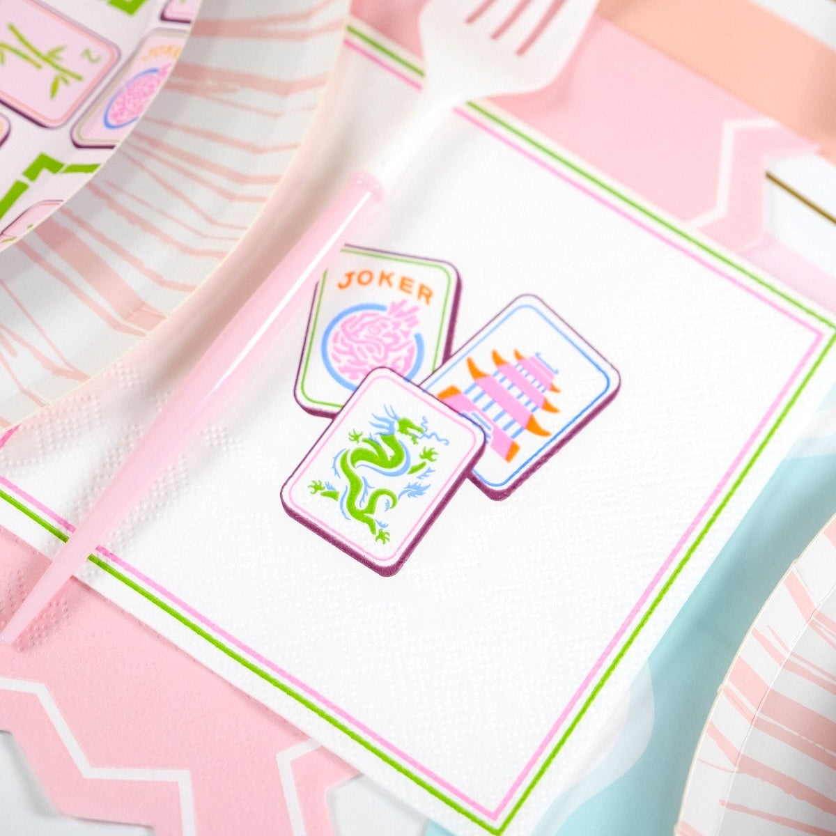 MCL25-GT17- Pink Celebration Chic Guest Towels