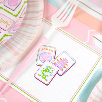 Mahjong Cocktail Napkins