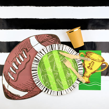 SPO24-DP1- Touchdown Dessert Plates