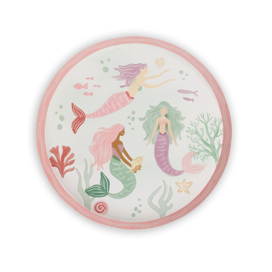Mermaid Dessert Plates- Pre Order Ships January 20th