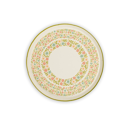 Floral Meadow Dessert Plates- Pre Order Ships January 20th