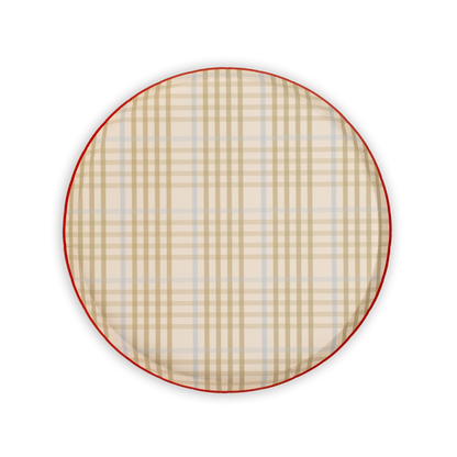 Camping Gingham Dinner Plates- Pre Order Ships January 20th