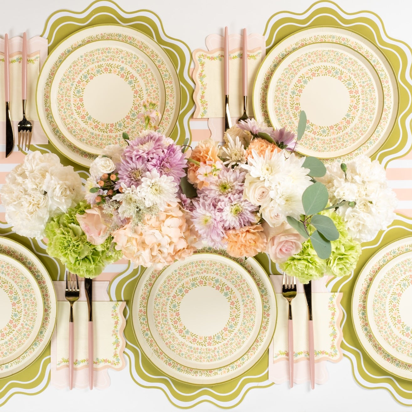 Floral Meadow Dinner Plates- Pre Order Ships January 20th