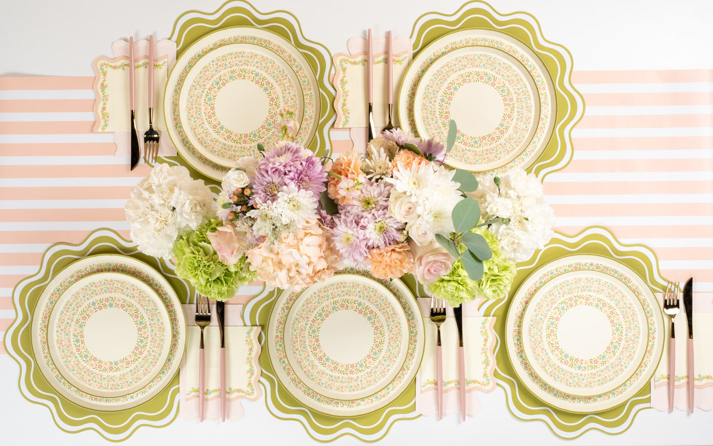 Floral Meadow Dinner Plates- Pre Order Ships January 20th