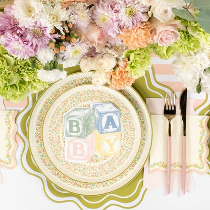 Floral Meadow Dinner Plates- Pre Order Ships January 20th