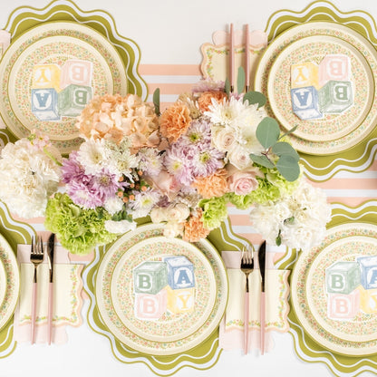 Floral Meadow Dinner Plates- Pre Order Ships January 20th