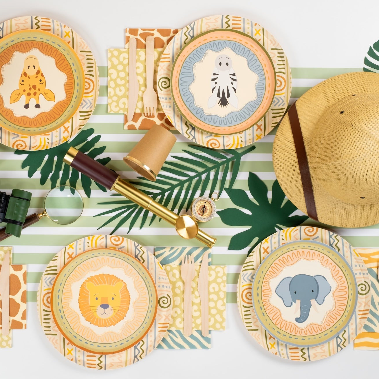 Safari Dessert Plates- Pre Order Ships January 20th