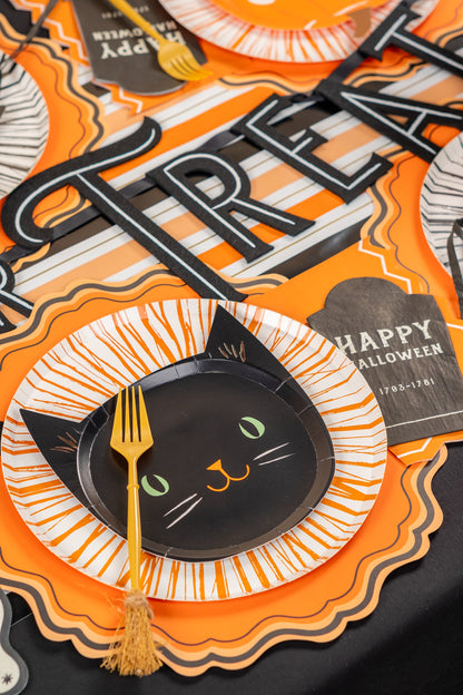 MCL25-PL27- Halloween Fancy Paper Placemats