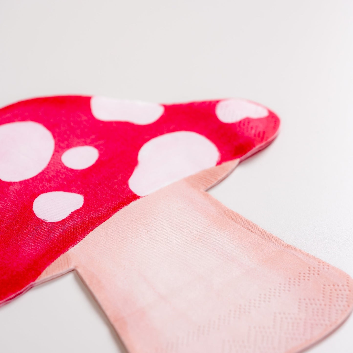 MUS25-CN6-Mushroom Shaped Napkins