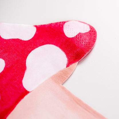 MUS25-CN6-Mushroom Shaped Napkins