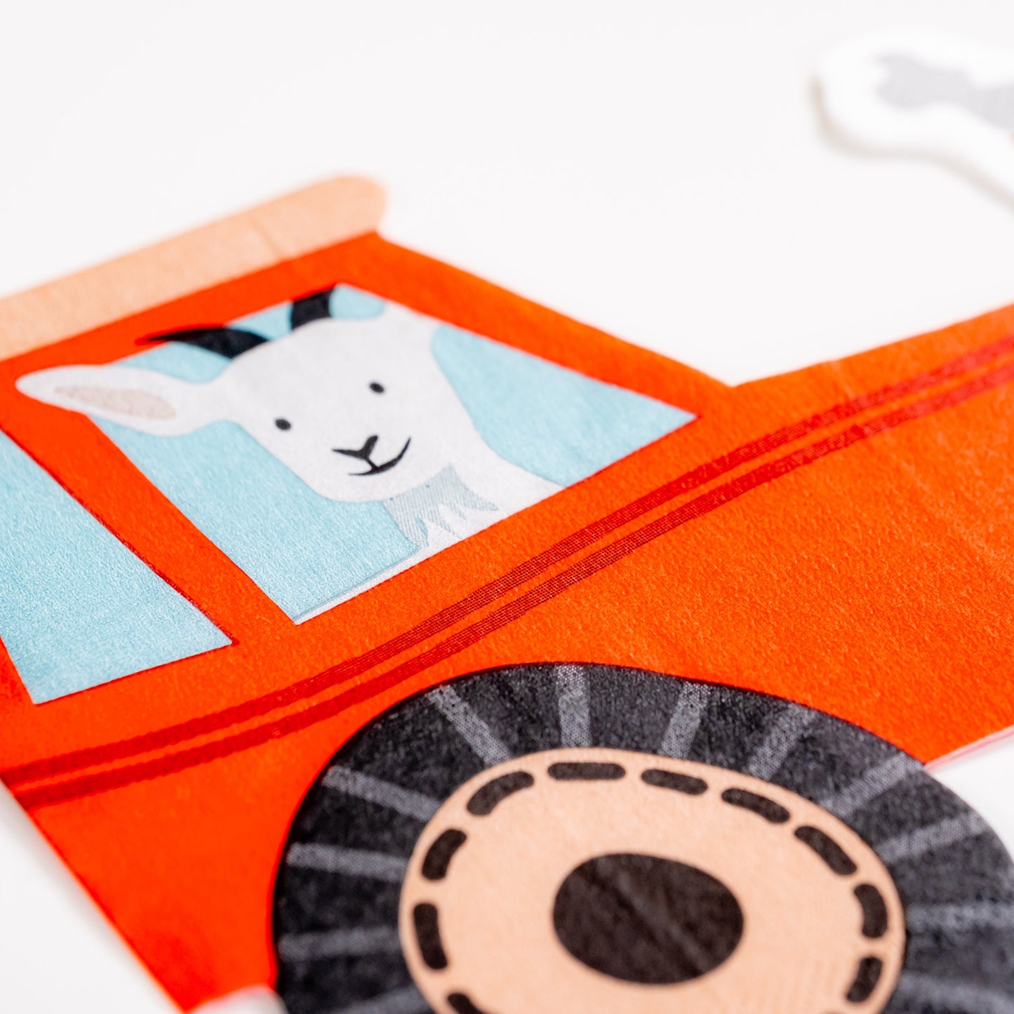 FRM25-CN1- Farm Tractor Napkin