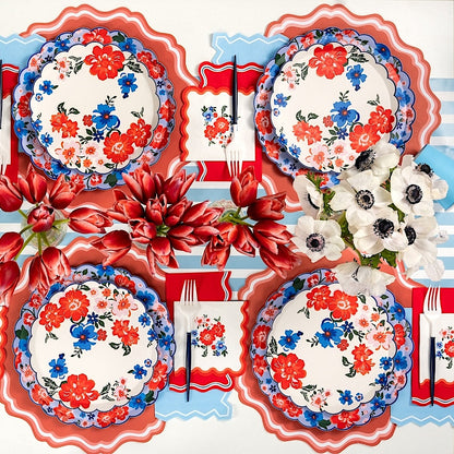 Summer Floral Dinner Plates