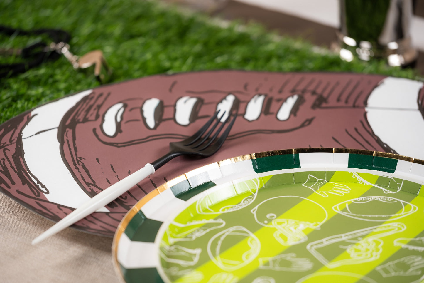 Sports Fan Football Paper Placemats