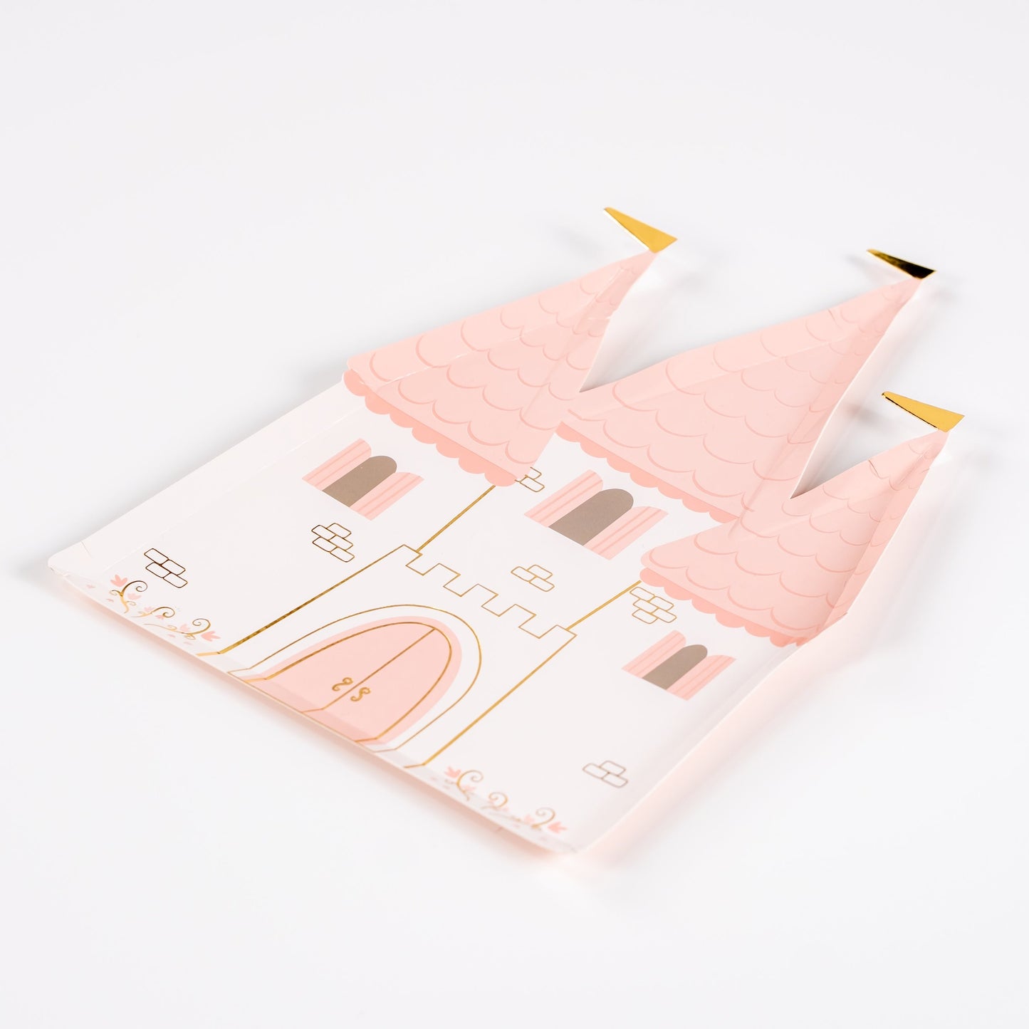 PRN25-DP4-Princess Castle Shaped Plates (PREORDER STARTS SHIPPING  08/15)