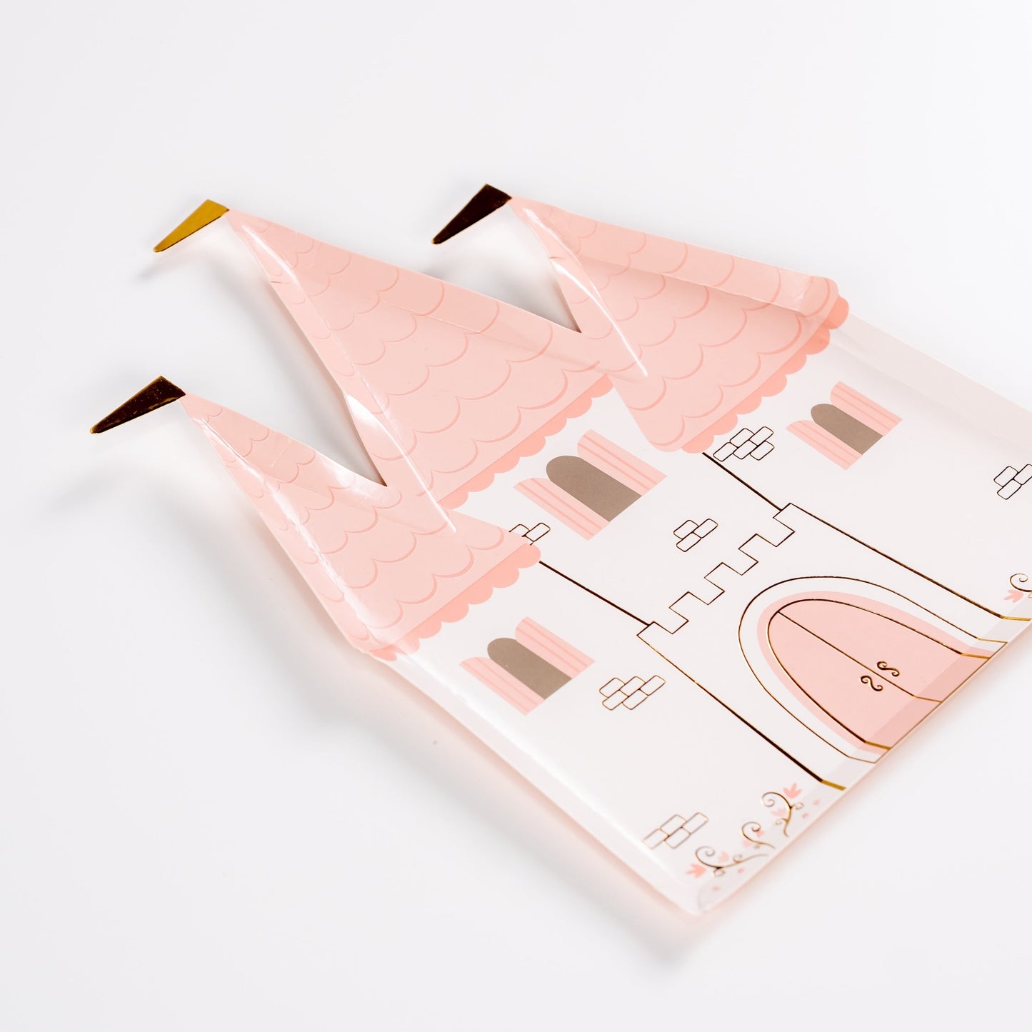 PRN25-DP4-Princess Castle Shaped Plates (PREORDER STARTS SHIPPING  08/15)
