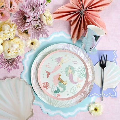 Mermaid Dessert Plates