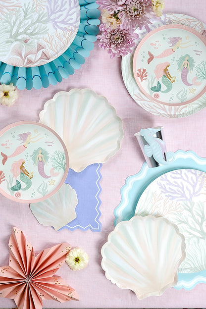 Mermaid Dessert Plates