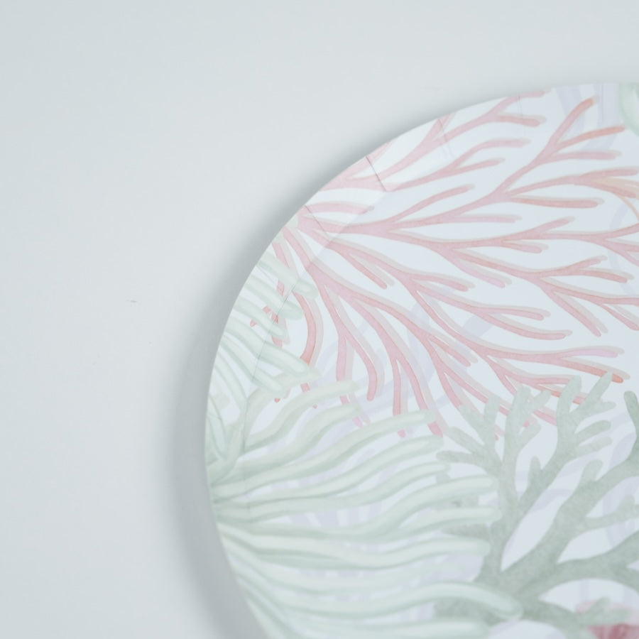 Coral Dinner Plates- Ships January 26th