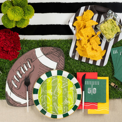 Sports Fan Football Paper Placemats