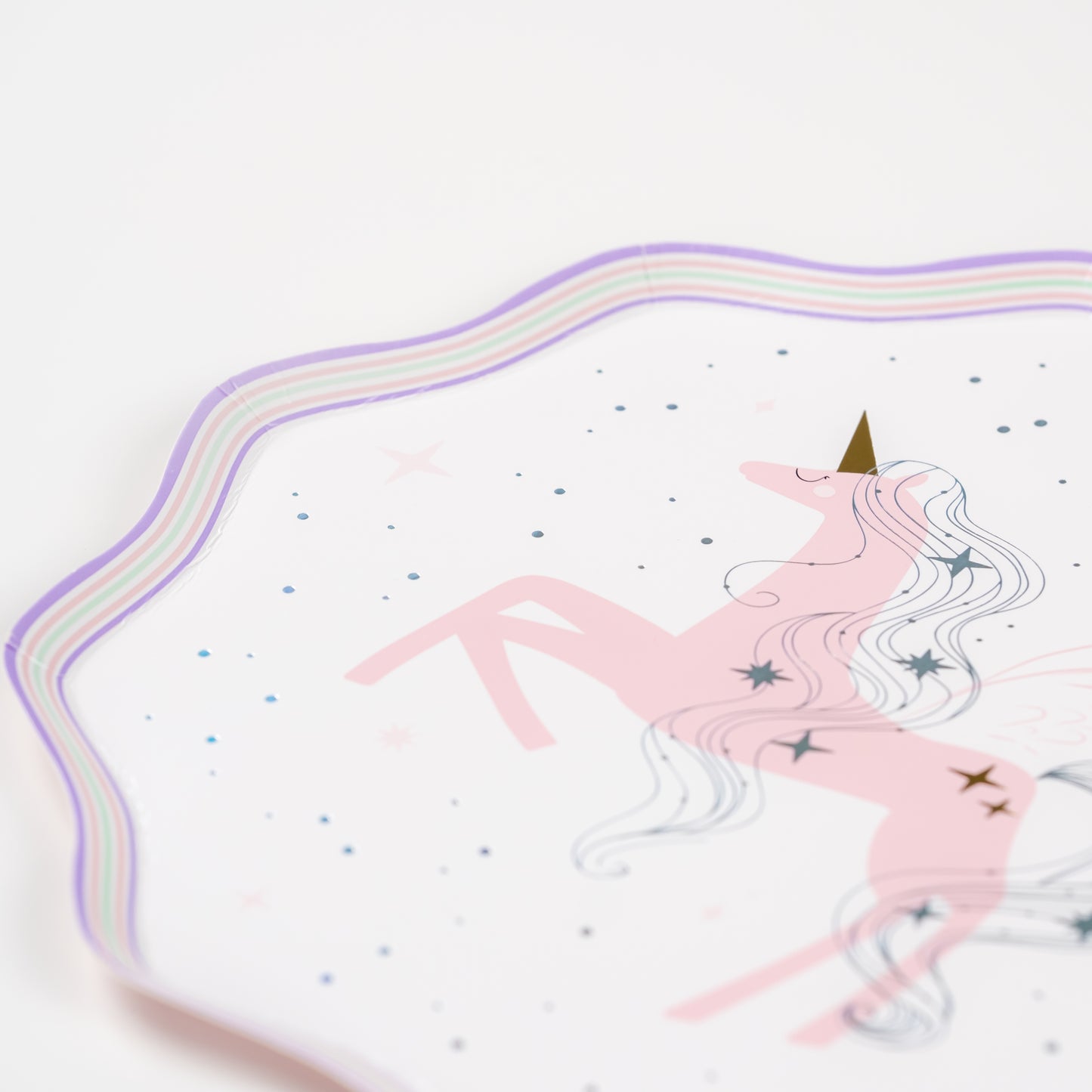 UNI25-DP5- Unicorn Small Plates-(PREORDER STARTS SHIPPING  08/15)