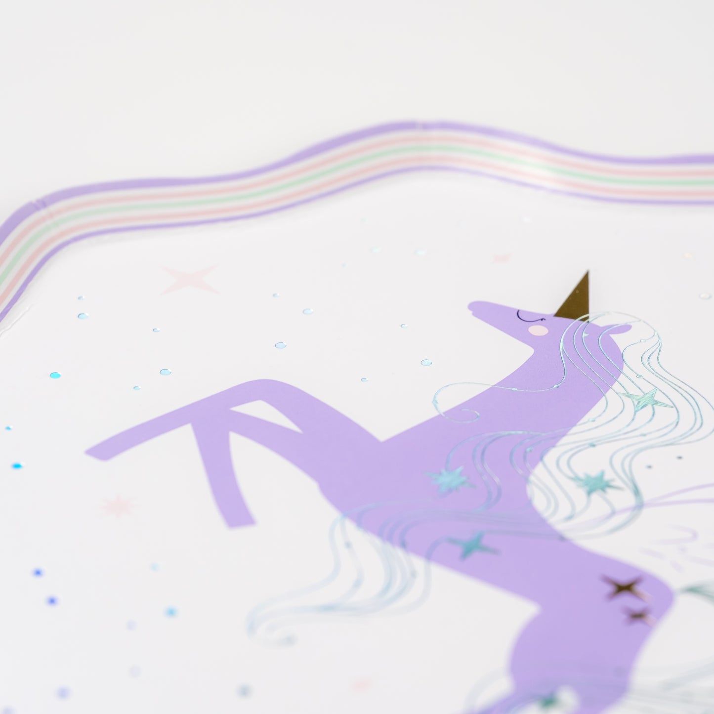UNI25-DP5- Unicorn Small Plates-(PREORDER STARTS SHIPPING  08/15)