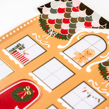 HOL25-DP5-Gingerbread House Shaped Plates-(PREORDER STARTS SHIPPING  08/15)