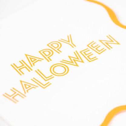 HAL25-CN4- Happy Halloween Cocktail Napkins