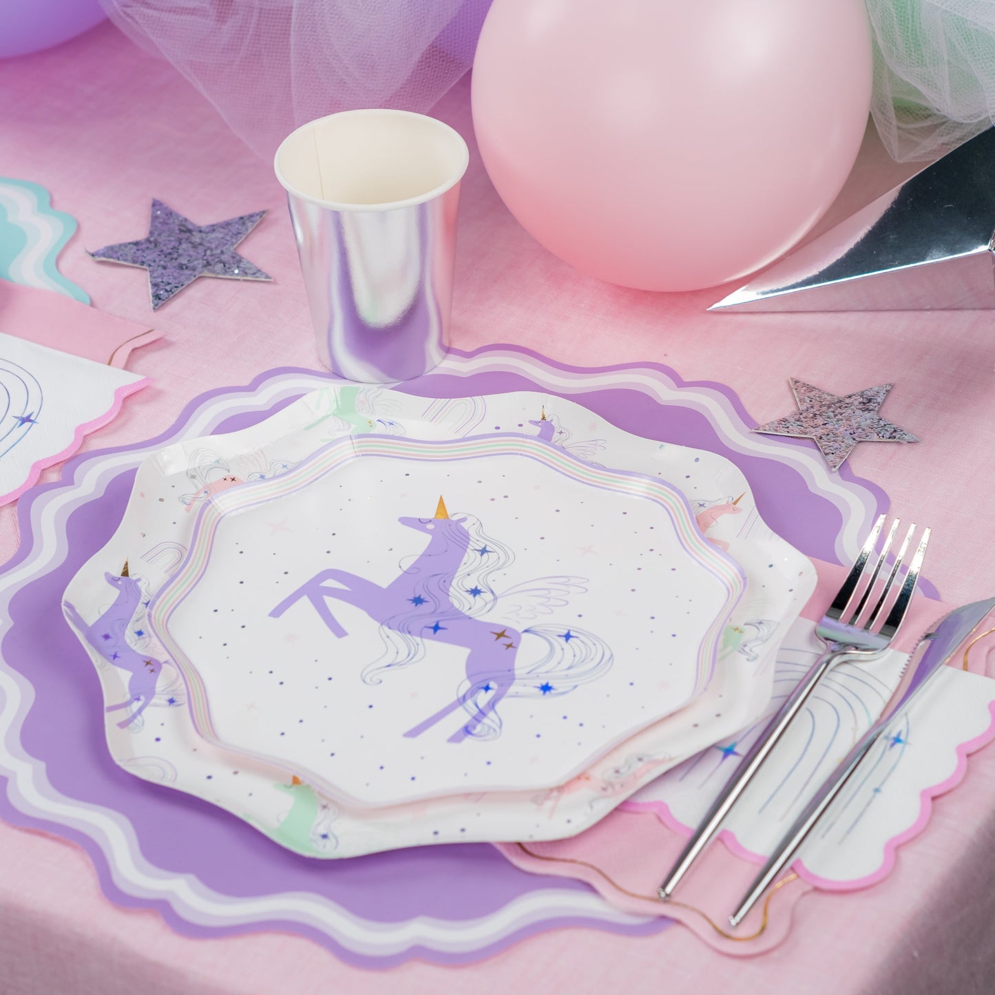 UNI25-DP5- Unicorn Small Plates-(PREORDER STARTS SHIPPING  08/15)