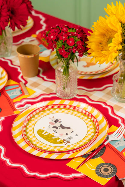FRM25-CN1- Farm Tractor Napkin