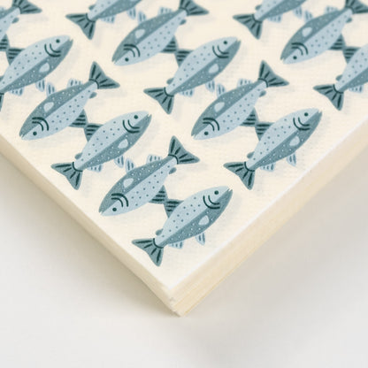 Fish Pattern Guest Towels- Pre Order Ships January 20th