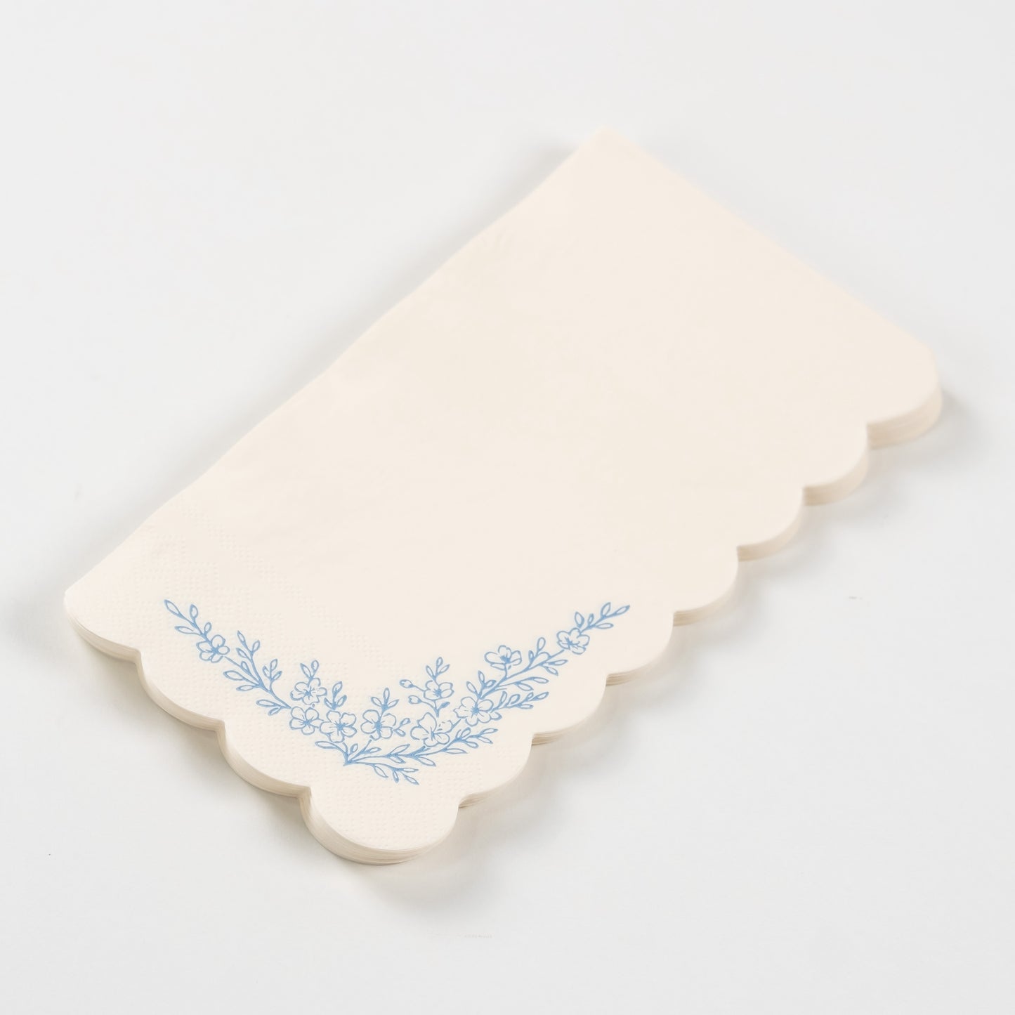 Floral Elegance Blue Guest Towels- Pre Order Ships January 20th